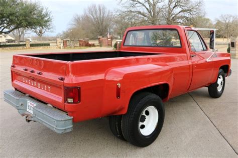 1980 Chevrolet C30 Custom Deluxe Dually 4 Speed For Sale On Bat Auctions Sold For 16 000 On