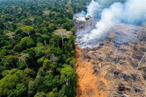 Incendios En La Selva Amazónica Destrucción De Bosques Deforestación