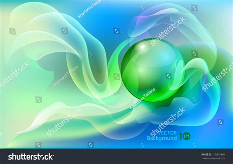 Abstract Background Glass Ball Vector Illustration Stock Vector Royalty Free 110543396