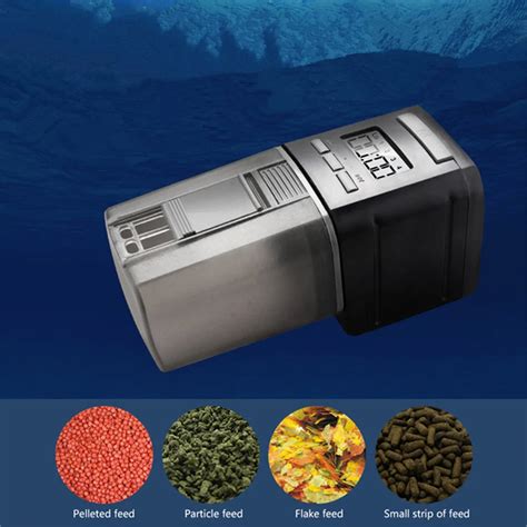 New Automatic Fish Feeder Digital Lcd Display Fish Tank Aquarium Food