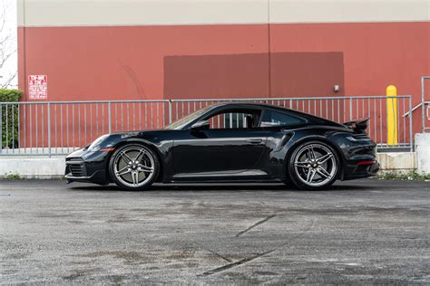 Porsche 992 Turbo S On HRE P107SC Wheels Boutique