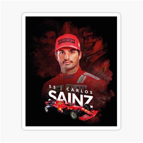 Pegatina Carlos Sainz Carlos Sainz Carlos Sainz Carlos Sainz Carlos