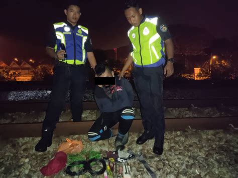 Geng 4G Tumpas Polis Bantuan KTMB Auxiliary Police KTMB