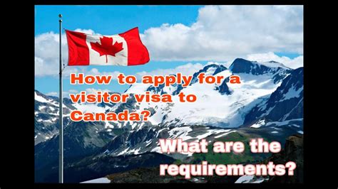 How To Apply For A Visitor Visa To Canada Diy Visit Visa Application