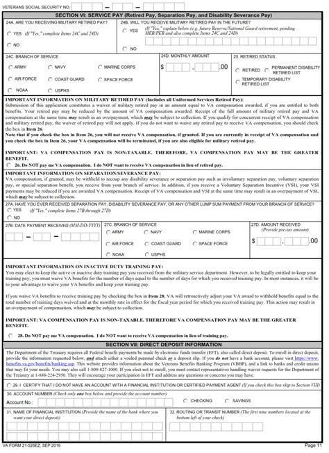 Va Form Ez Application For Disability Compensation And Related