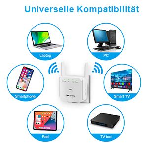 Linkavenir Wlan Verst Rker Wlan Repeater Dual Wlan Dualband Mbit S