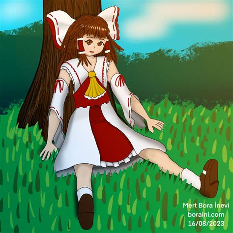 Reimu Hakurei - Touhou Project Fan Art by Boraini on DeviantArt