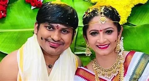 Jordar Sujatha And Jabardasth Rocking Rakesh S Wedding Photos See The