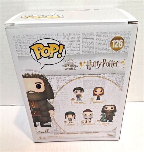 Funko Pop Vinyl Super 6 In Harry Potter Rubeus Hagrid 6 Inch 126 For Sale Online Ebay