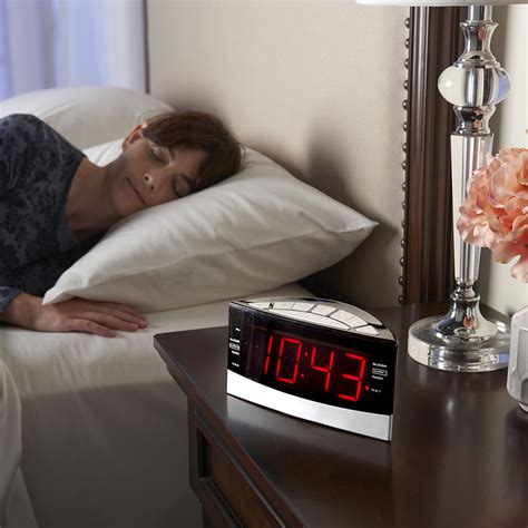 The Sleep Sound Alarm Clock Hammacher Schlemmer