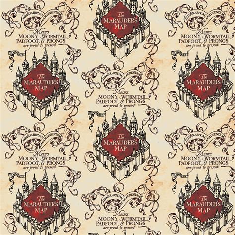 Amazon Warner Bros Harry Potter Marauders Map Throw Blanket