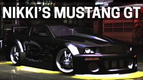 NFS Underground 2 Start Of Career With Nikki S Mustang YouTube