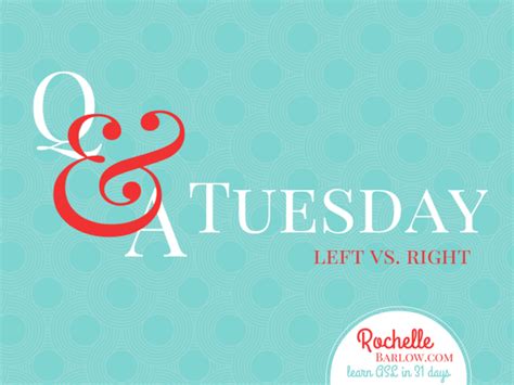 Qanda Tuesday Left Vs Right Asl Learning Learn Sign Language