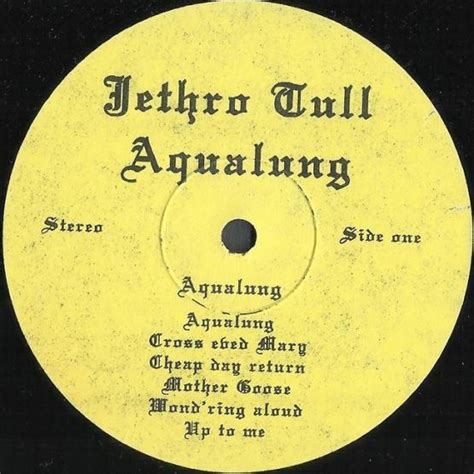 Aqualung 1971 Jethro Tull Рок энциклопедия