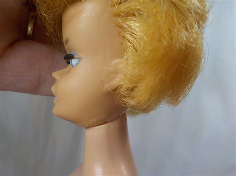 2 Vintage Barbie Bubblecut Doll Blonde Hair Play Parts Repair T NOT