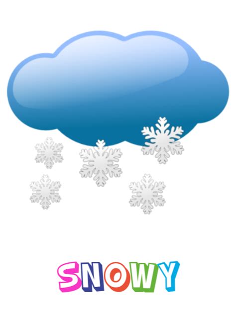 15 Weather Flashcards And 2 Weather Posters For Toddlers Preschool