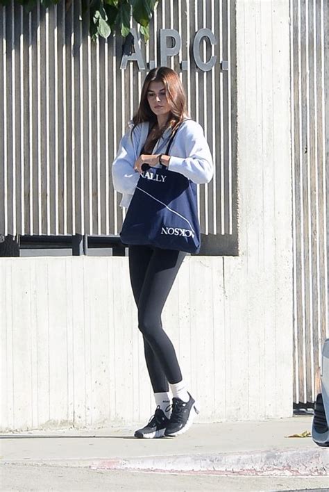 KAIA GERBER Leaves a Gym in Los Angeles 10/11/2023 – HawtCelebs