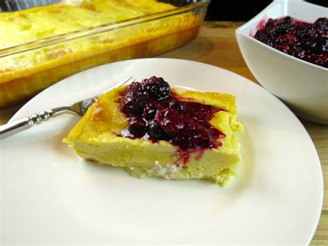 Cheese Blintz Soufflé Recipe - Positively Stacey