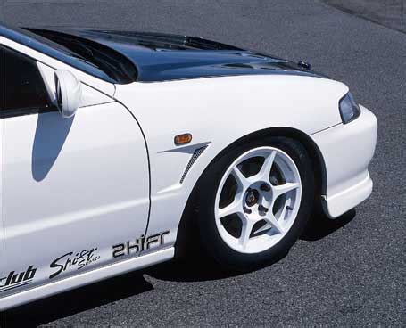 Jdm Shift Sports Frp Dc Integra Jdm Front End Vented Wide Fenders