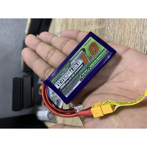 Turnigy Nano Tech Mah S C Lipo Pack Shopee Thailand