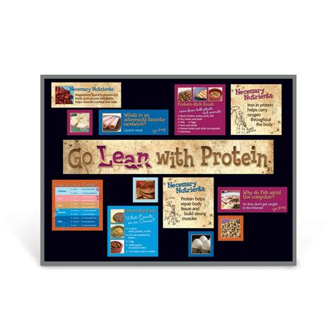 Myplate Nutrition Bulletin Board Kit Visualz