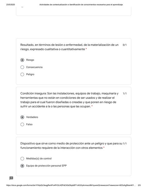 SOLUTION Actividades De Contextualizaci N E Identificaci N De