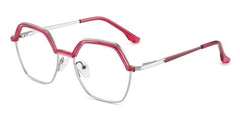 Kohen - Oval Pink Glasses For Women | Lensmart Online