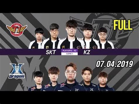 B Nh Lu N Ti Ng Vi T Lck Playoffs Skt Vs Kz Full Highlights