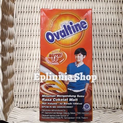 Jual Susu Ovaltine Ml Minuman Mengandung Susu Rasa Cokelat Malt