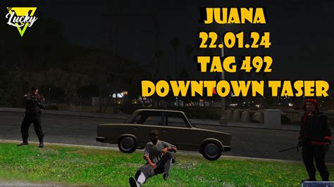 Luckyv Gta Rp Juana Downtown Taser Tag Youtube