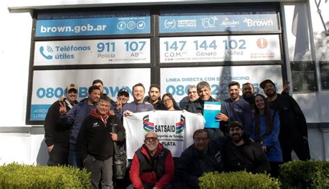 LA PLATA RECONOCIMIENTO AL SATSAID EN ALMIRANTE BROWN POR SU LABOR