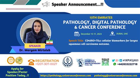 Th Emirates Pathology Digital Pathology Cancer Conference Kiko Xp