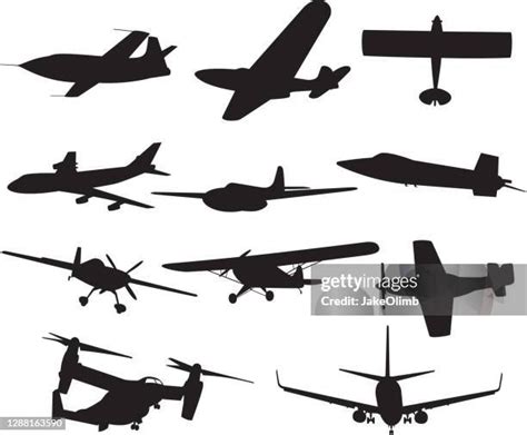 372 Small Plane Silhouette Stock Photos, High-Res Pictures, and Images ...