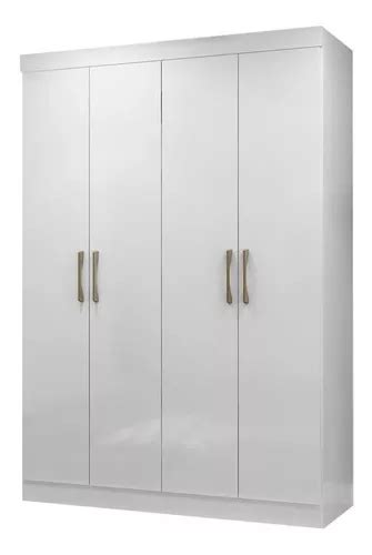 Armario Paris De Puertas Y Cajones Mdf Maxel Color Blanco