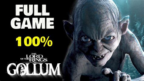 The Lord Of The Rings Gollum 100 Walkthrough Part 1 Full Game All