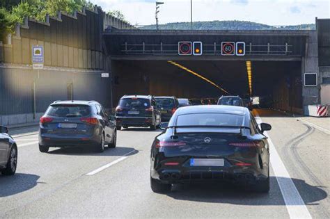 22 07 2023 Germany Baden Württemberg traffic jam and slow moving