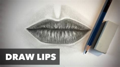 Draw Lips How To Draw Realistic Lips Step By Step Drawing Tutorial