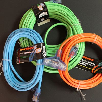 Extension Cords, Surge Protectors, Power Strips