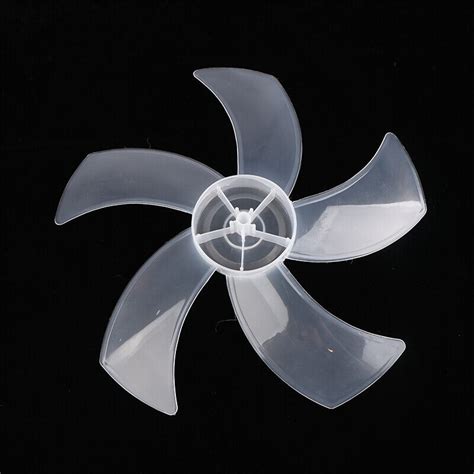 Pc Large Wind Fan Blade Inch Plastic Fan Blade Five Leaves With Nut