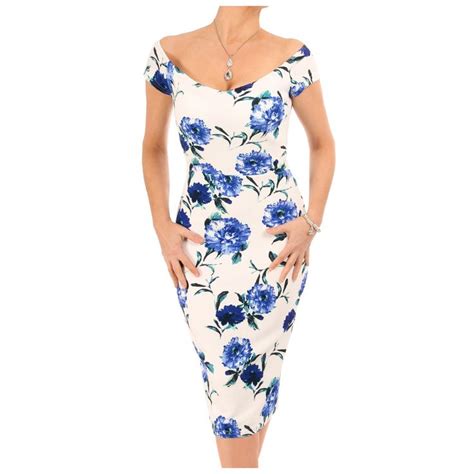 Blue And White Floral Midi Dress Fabulous Floral Print Dress Thats Perfect For Summer Weddings