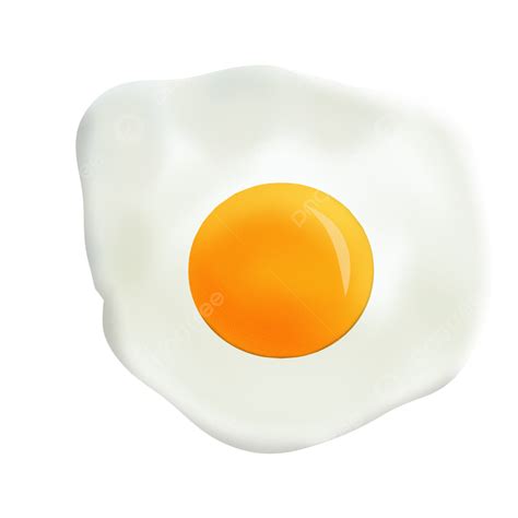 Cartoon Fried Eggs White Transparent Fried Egg Cartoon Egg Hen