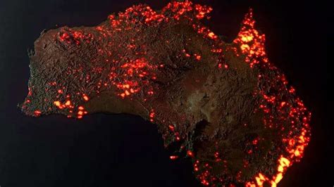 Australia Fires Map From Space