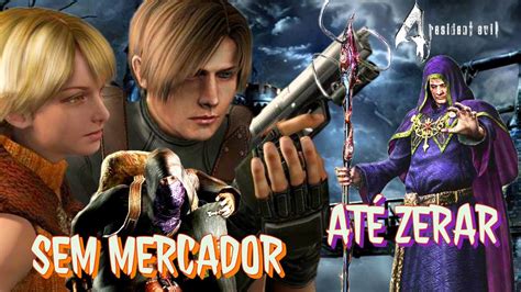 Live Desafio Resident Evil 4 sem mercador até zerar no Profissional