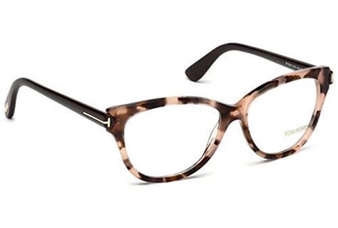 Authentic Tom Ford Tf 5287 Col 074 Rose Havana 55mm Eyeglasses Ebay