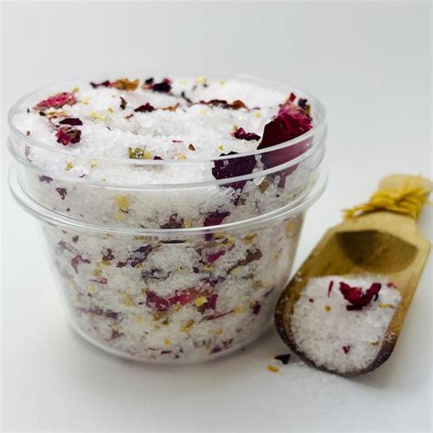 Botanical Bath Salts Etsy