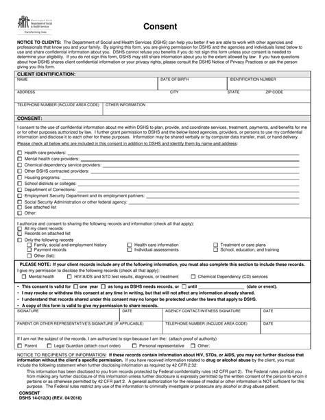 Dshs Stop Work Forms Printable