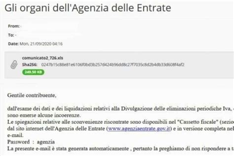 La Truffa Dellagenzia Delle Entrate Come Funziona Per Email E Non