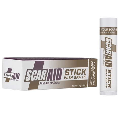 Scar Aid Spf Stick De Silicona Grado M Dico Tratamiento De Cicatrices