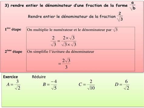 PPT Chap5 Racines carrées PowerPoint Presentation free download