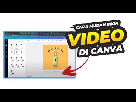 Cara Mudah Membuat Video Iklan Di Canva Tips And Trik Canva